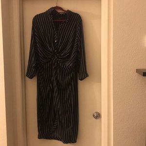 Business casual Pinstripe dress